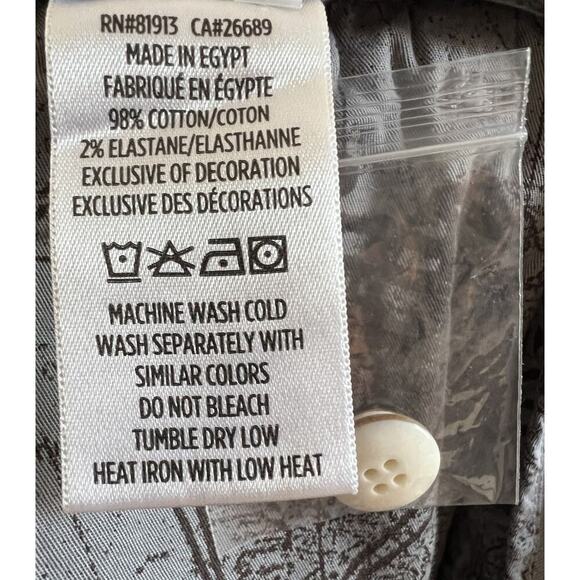 Robert Graham Men's Bermuda Gray Shorts Size 44 Classic Fit Belgrade NWT - Picture 13 of 13